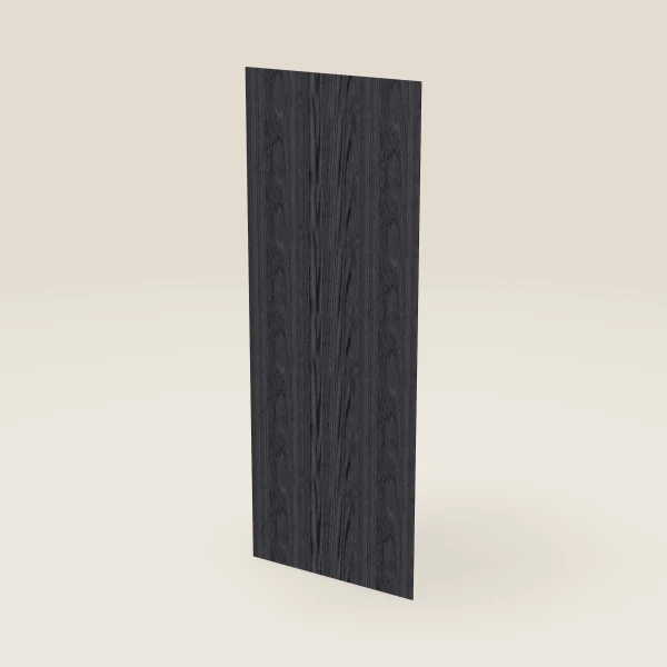 Finished Plywood Back Panel — 36" × 96", ¼" Thick — Blaze Black, 3D picture