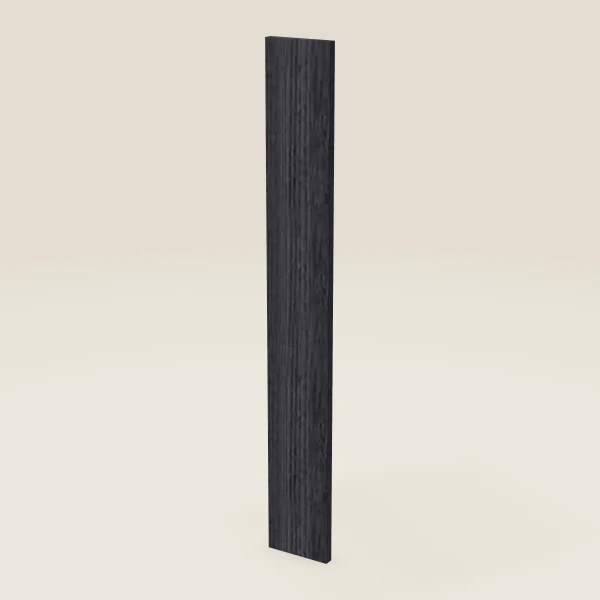 5½" Overlay Filler — 41¼" High — Blaze Black, 3D picture
