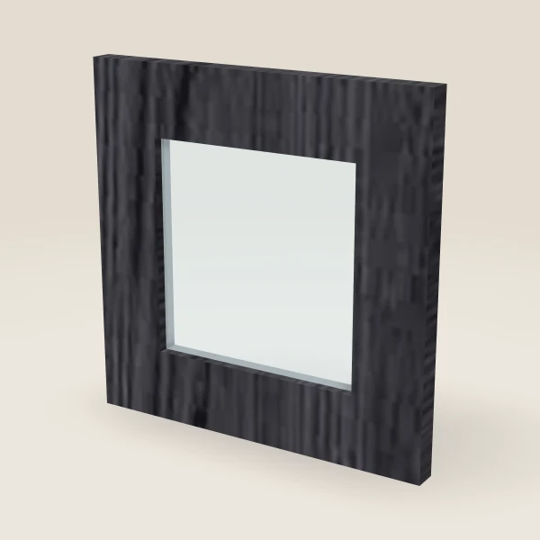 Glass Door for W1212 (11-5/16" × 11-5/16") — Blaze Black, 3D picture