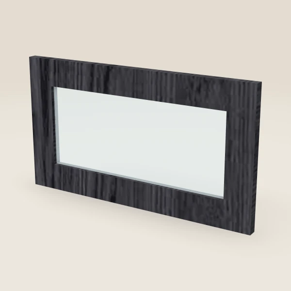 Glass Door for W2112 (20½" × 11-5/16") — Blaze Black, 3D picture