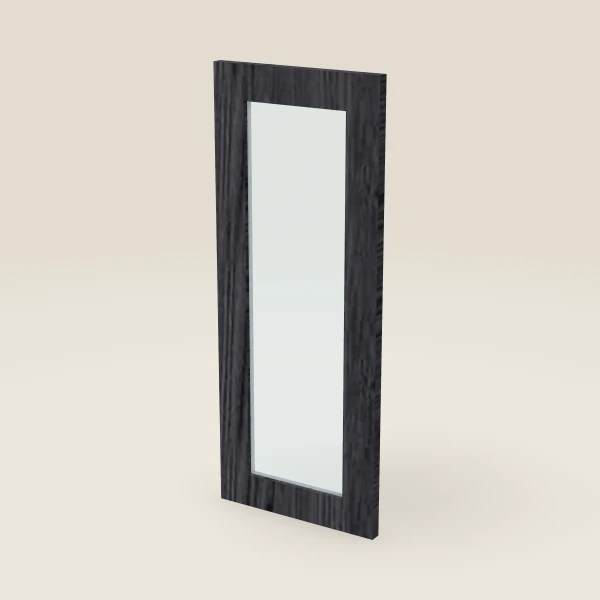 Glass Door for W2430B (11-11/16" × 29-5/16") — Blaze Black, 3D picture