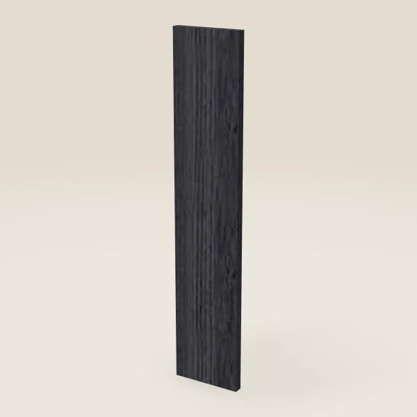 6" Wall Filler — 30" High — Blaze Black, 3D picture