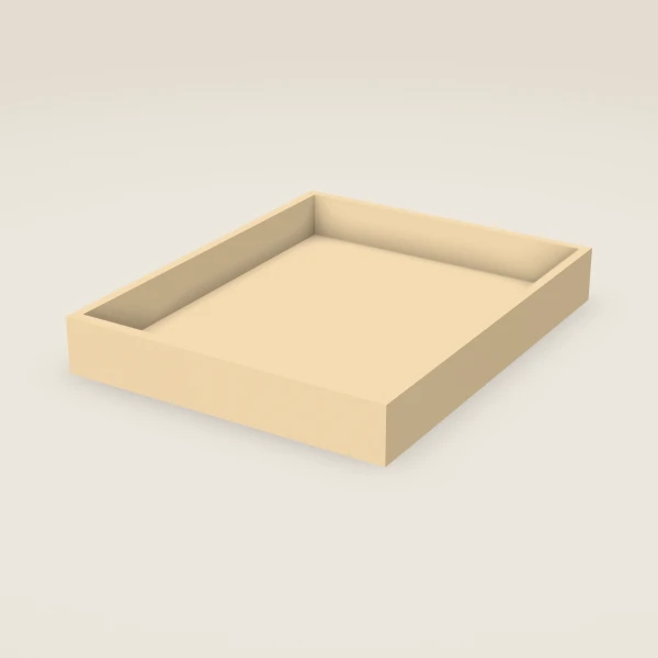 Roll-Out Tray for 21" Base (17" tray) — Lait Grey, 3D picture