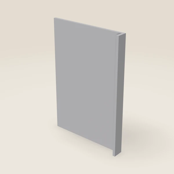 Dishwasher End Panel — 24" — Lait Grey, 3D picture