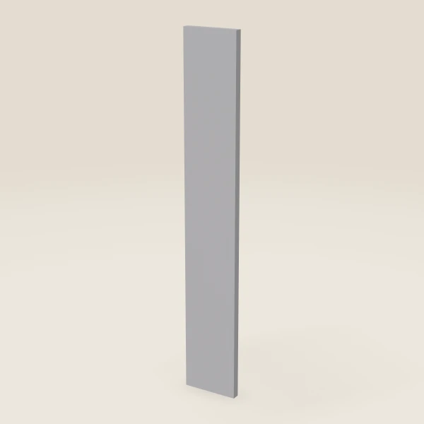 5½" Overlay Filler — 35¼" High — Lait Grey, 3D picture