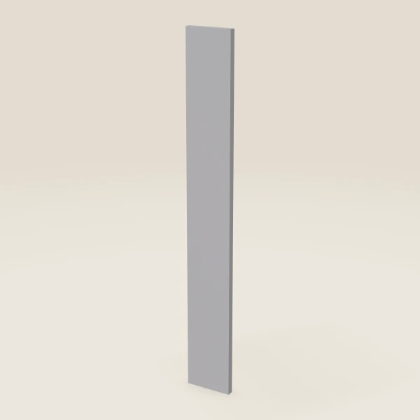 5½" Overlay Filler — 41¼" High — Lait Grey, 3D picture