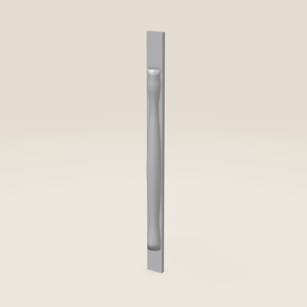 Half Leg POLE75-W342 — 42" High — Lait Grey, 3D picture
