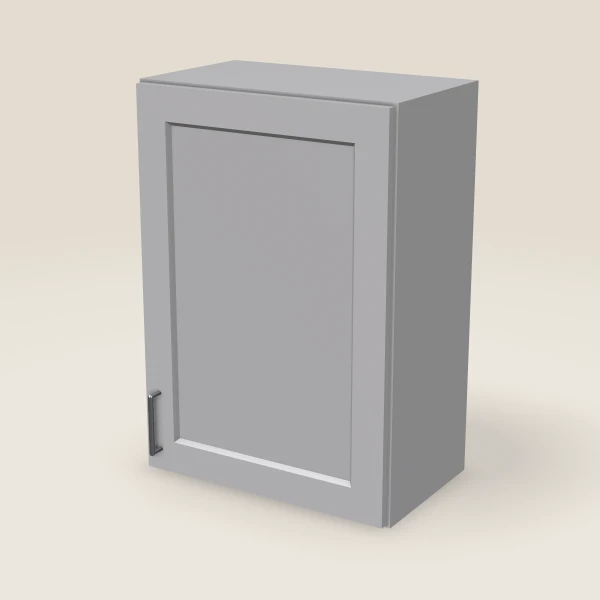 21" Wall Cabinet — 30" High — Lait Grey, 3D picture