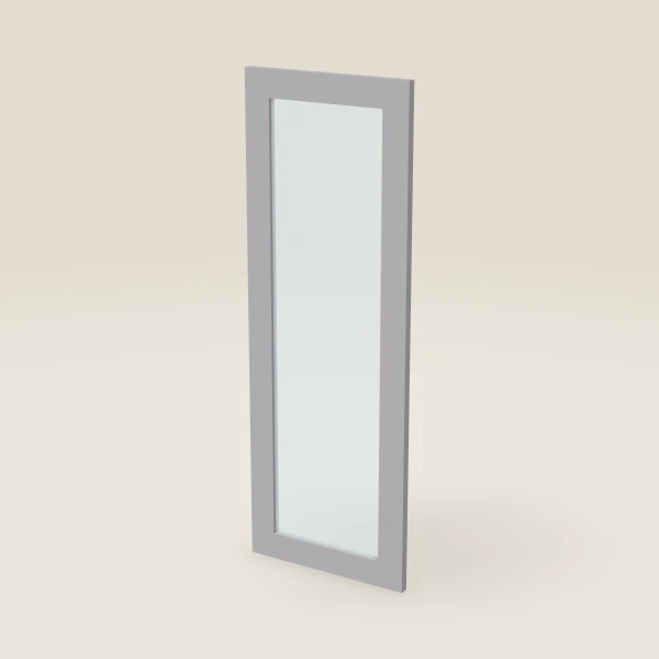 Glass Door for WDC274215 (14-11/16" × 41-5/16") — Lait Grey, 3D picture
