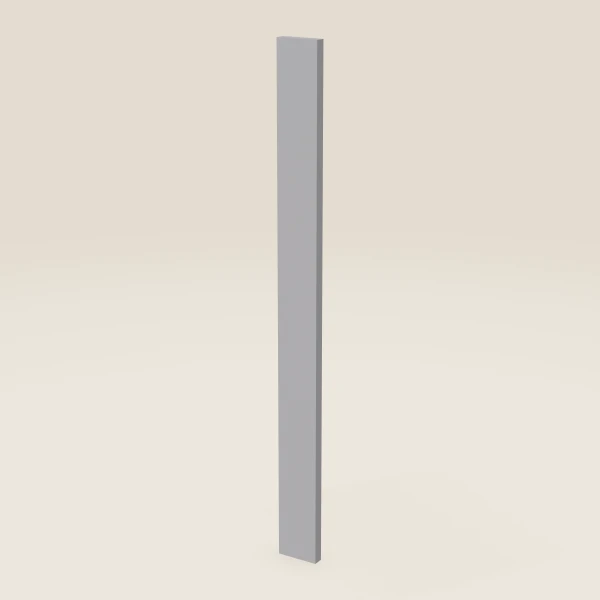 3" Wall Filler — 36" High — Lait Grey, 3D picture