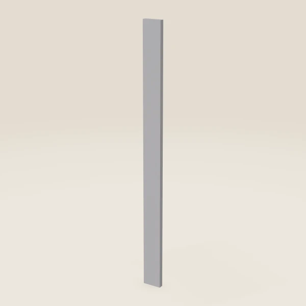 3" Wall Filler — 42" High — Lait Grey, 3D picture