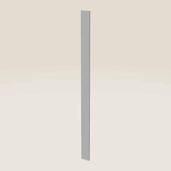 6" Tall Filler — 96" High — Lait Grey, 3D picture
