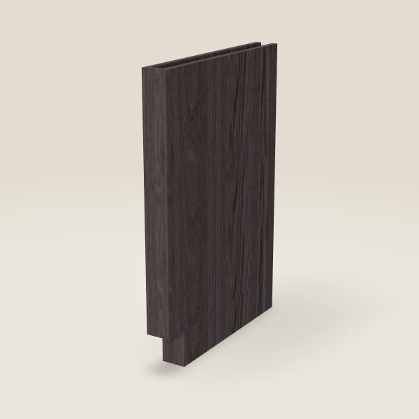 3" Boxed Column, Base — 34½" High, 24" Deep — Greystone, 3D picture