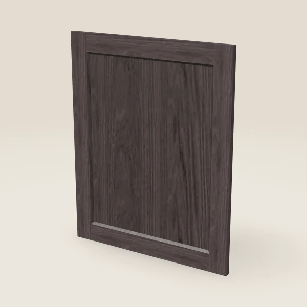 Base Decorative End Panel, Door Style — 23¾" × 29-5/16" — Greystone, 3D picture