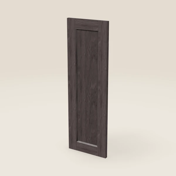 Wall Decorative End Panel, Door Style — 11½" × 35-5/16" — Greystone, 3D picture