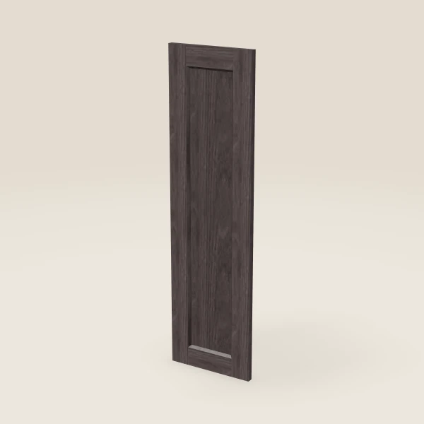 Wall Decorative End Panel, Door Style — 11½" × 41-5/16" — Greystone, 3D picture