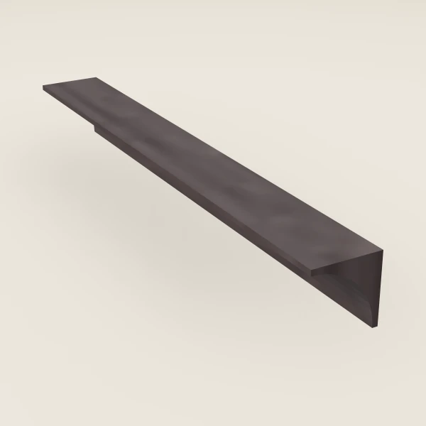 Inside Corner Molding — 8' — Greystone, 3D picture