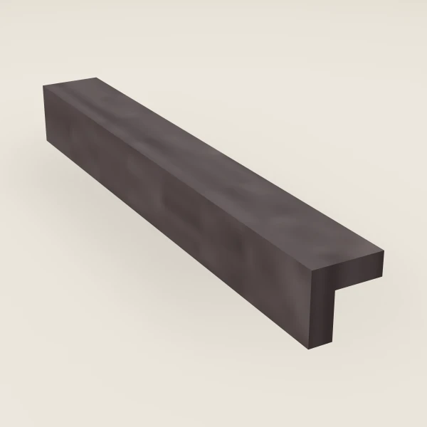 Outside Corner Molding — 8' — Greystone, 3D picture