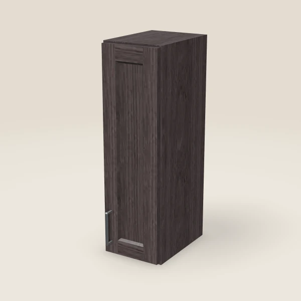 9" Wall Cabinet — 30" High — Greystone, 3D picture