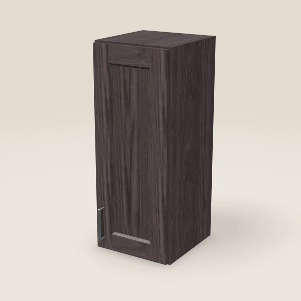 12" Wall Cabinet — 30" High — Greystone, 3D picture