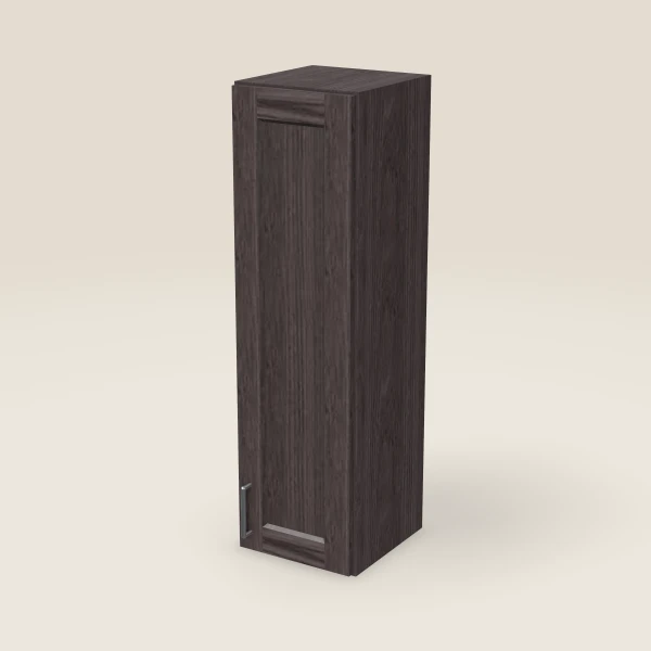 12" Wall Cabinet — 42" High — Greystone, 3D picture