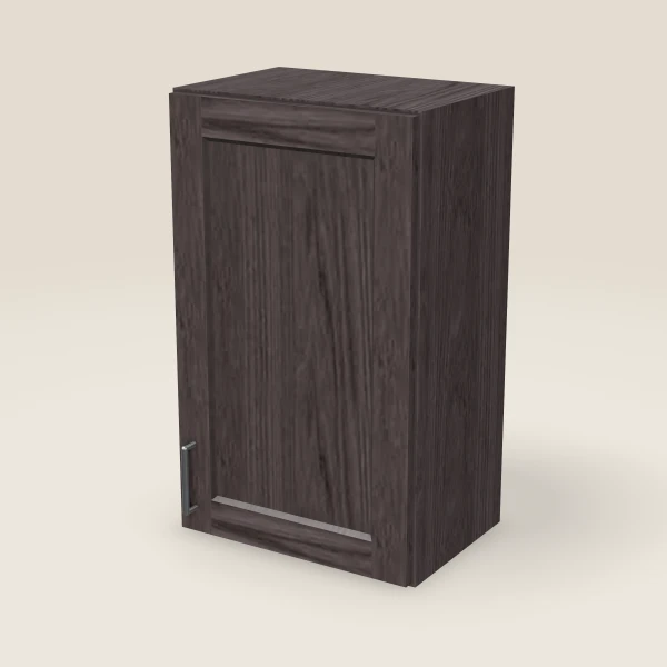 18" Wall Cabinet — 30" High — Greystone, 3D picture