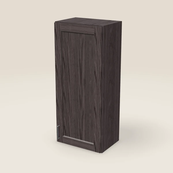 18" Wall Cabinet — 42" High — Greystone, 3D picture
