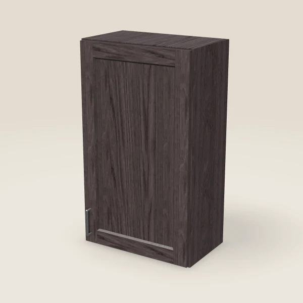21" Wall Cabinet — 36" High — Greystone, 3D picture