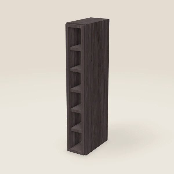 6" Wall Cube — 36" High, 6 Cubes — Greystone, 3D picture