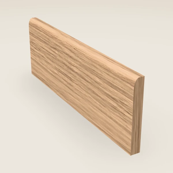 Base Board Molding — 4½" × 8' — Homestead Oak, 3D picture