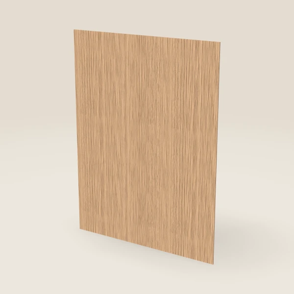 Finished Plywood Back Panel — 48" × 36", ¼" Thick — Homestead Oak, 3D picture