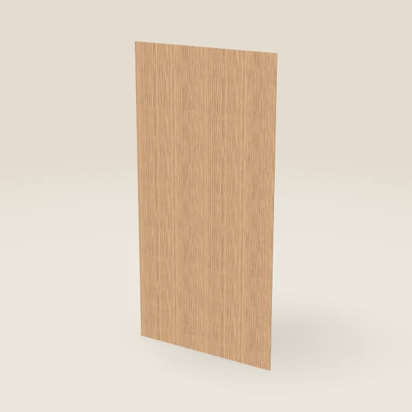 Finished Plywood Back Panel — 48" × 96", ¼" Thick — Homestead Oak, 3D picture