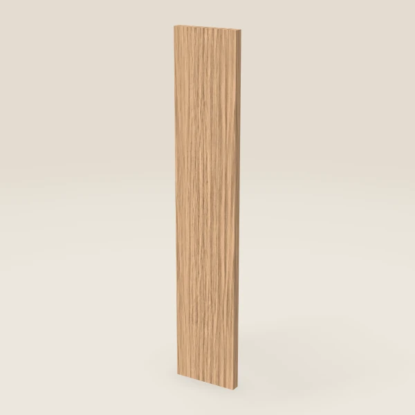 5½" Overlay Filler — 29¼" High — Homestead Oak, 3D picture