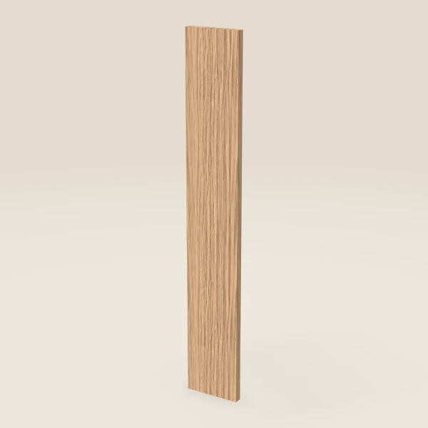 5½" Overlay Filler — 35¼" High — Homestead Oak, 3D picture