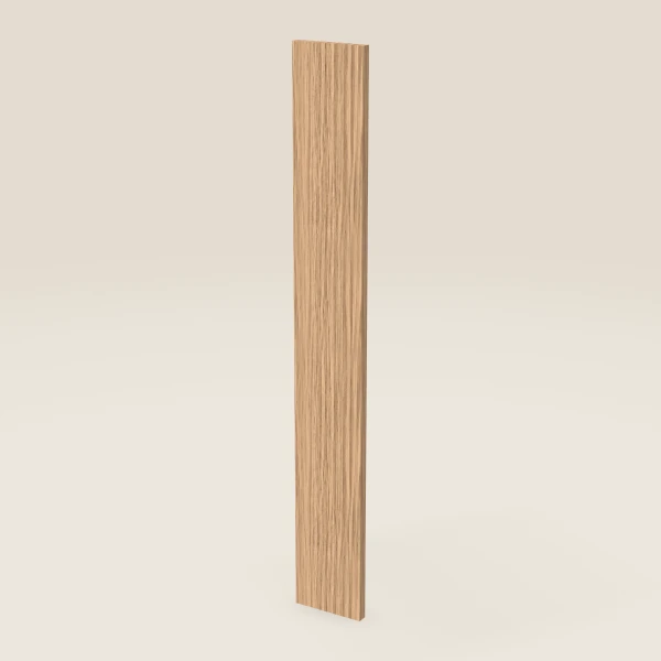 5½" Overlay Filler — 41¼" High — Homestead Oak, 3D picture