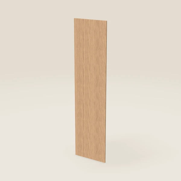 Refrigerator End Panel — 24" × 96" — Homestead Oak, 3D picture