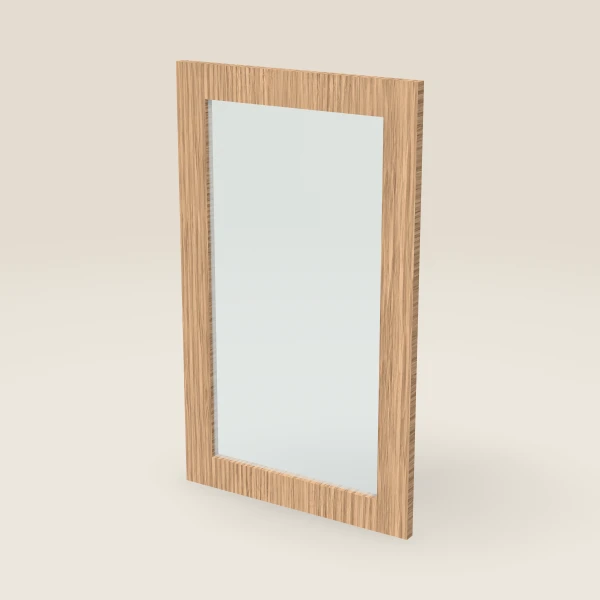 Glass Door for W1830 (17½" × 29-5/16") — Homestead Oak, 3D picture
