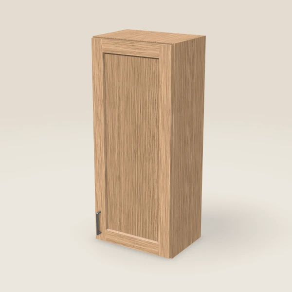 18" Wall Cabinet — 42" High — Homestead Oak, 3D picture