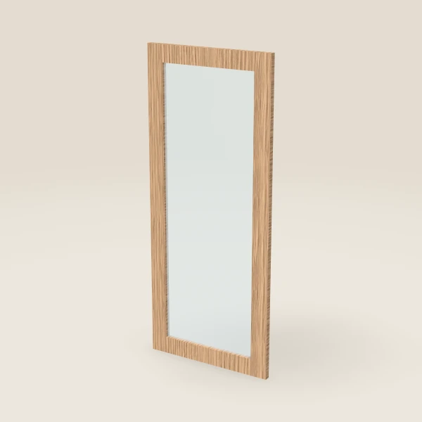 Glass Door for W1842 (17½" × 41-5/16") — Homestead Oak, 3D picture