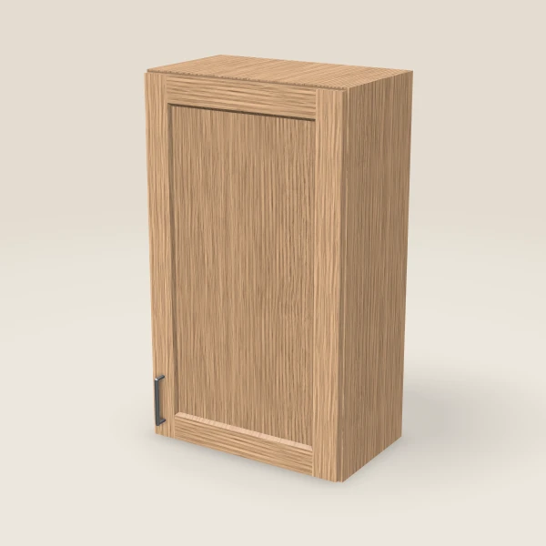 21" Wall Cabinet — 36" High — Homestead Oak, 3D picture