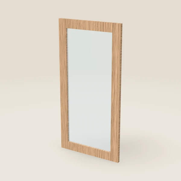 Glass Door for W3636B (17-11/16" × 35-5/16") — Homestead Oak, 3D picture