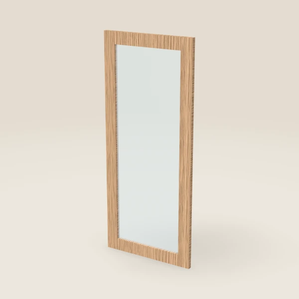 Glass Door for W3642B (17-11/16" × 41-5/16") — Homestead Oak, 3D picture