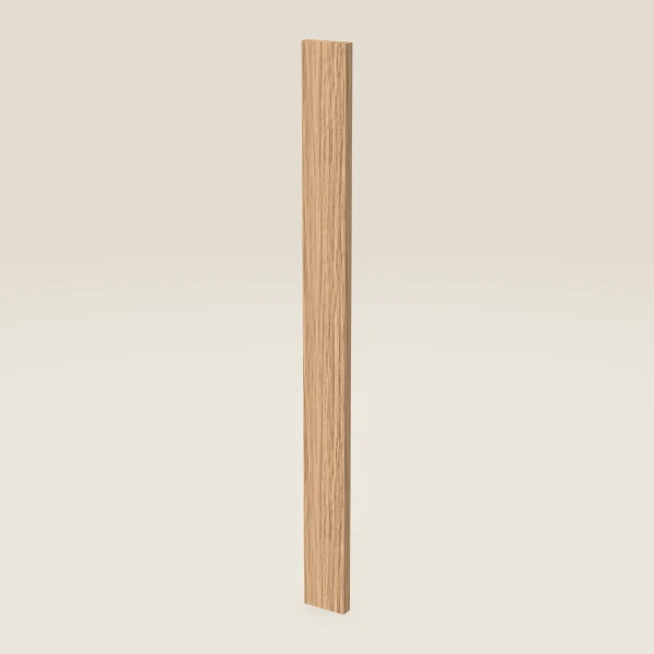 3" Wall Filler — 36" High — Homestead Oak, 3D picture