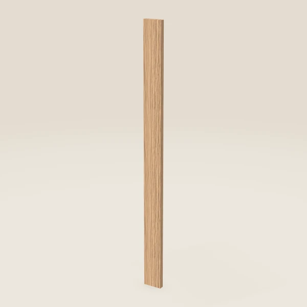 3" Wall Filler — 42" High — Homestead Oak, 3D picture