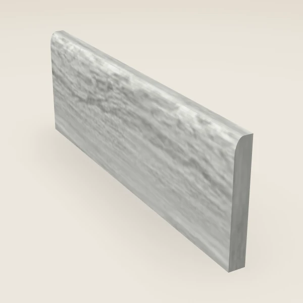 Base Board Molding — 4½" × 8' — Nova Light Grey, 3D picture