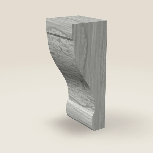 Corbel 75M — 5¼" × 12½", 3D picture