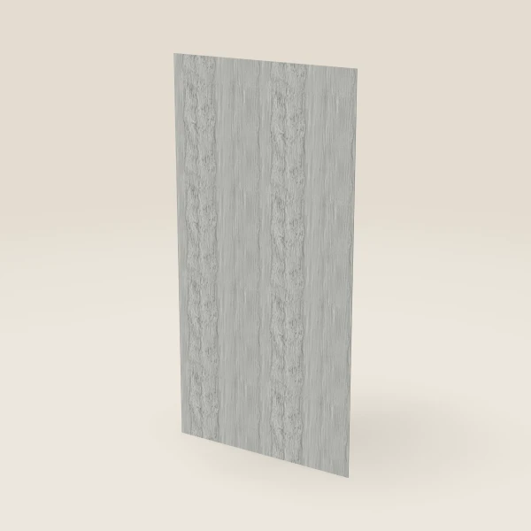 Finished Plywood Back Panel — 48" × 96", ¼" Thick — Nova Light Grey, 3D picture