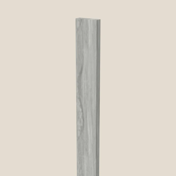 2½" Overlay Filler — 84¾" High — Nova Light Grey, 3D picture