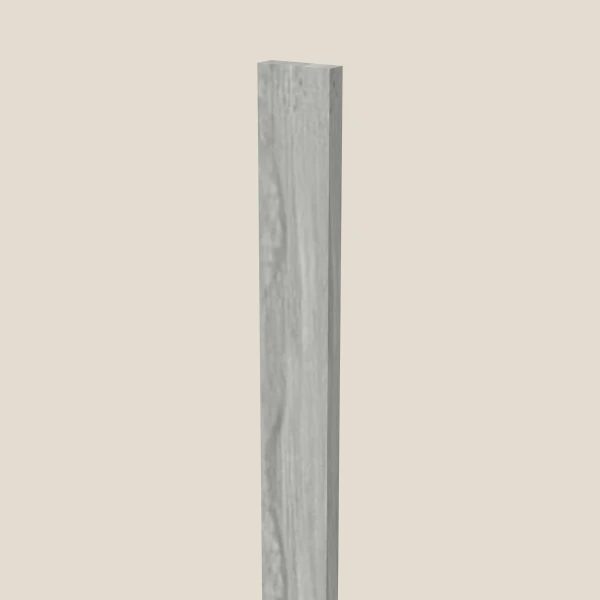 2½" Overlay Filler — 90¾" High — Nova Light Grey, 3D picture
