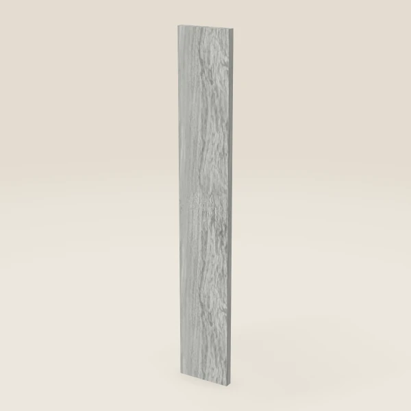 5½" Overlay Filler — 35¼" High — Nova Light Grey, 3D picture
